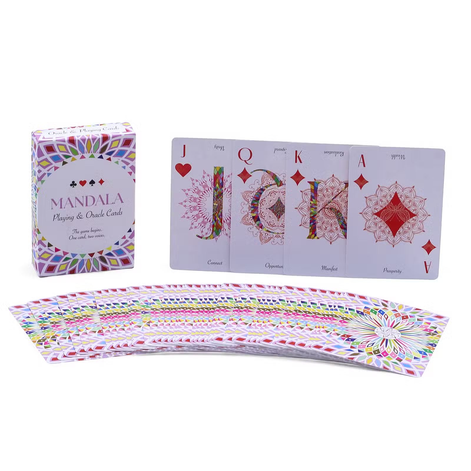 Mandala Playing & Oracle Cards – Mandala-pelikortit