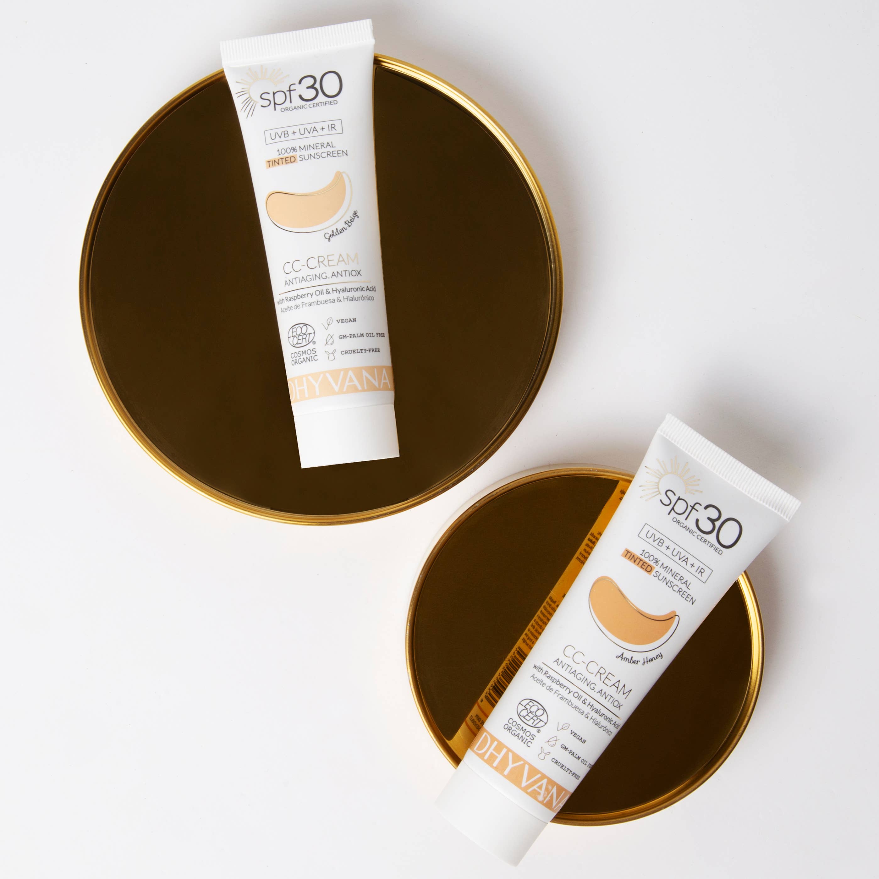 Dhyvana SPF30 CC-Cream, sävytetty aurinkovoide