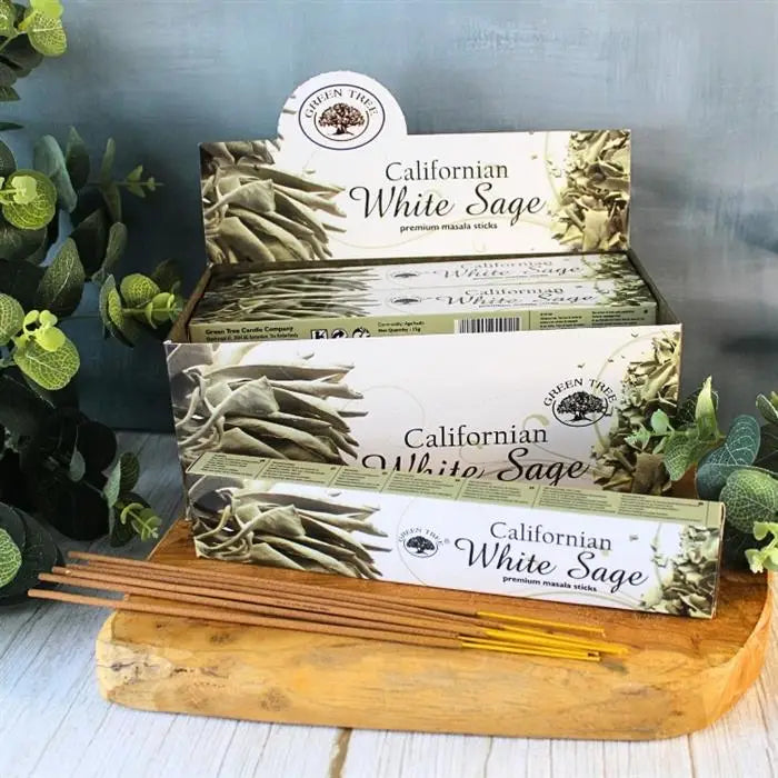 Green Tree Kalifornisk vit salvia rökelse 15g