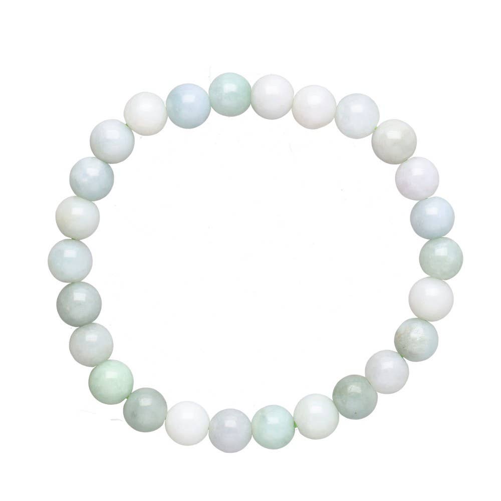 Armband 8mm burmesisk jade