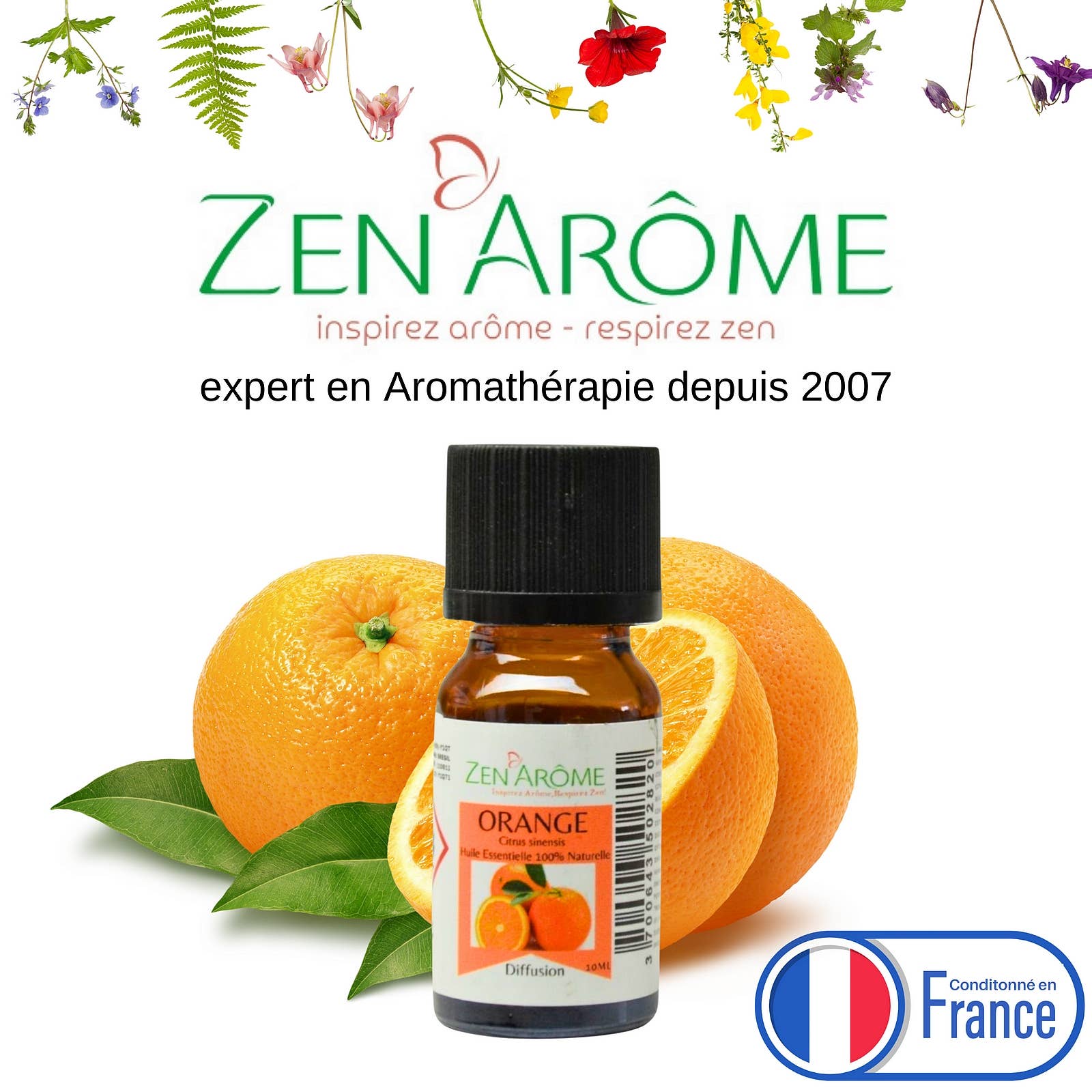 Sweet Orange  - 100% eteerinen appelsiiniöljy 10ml