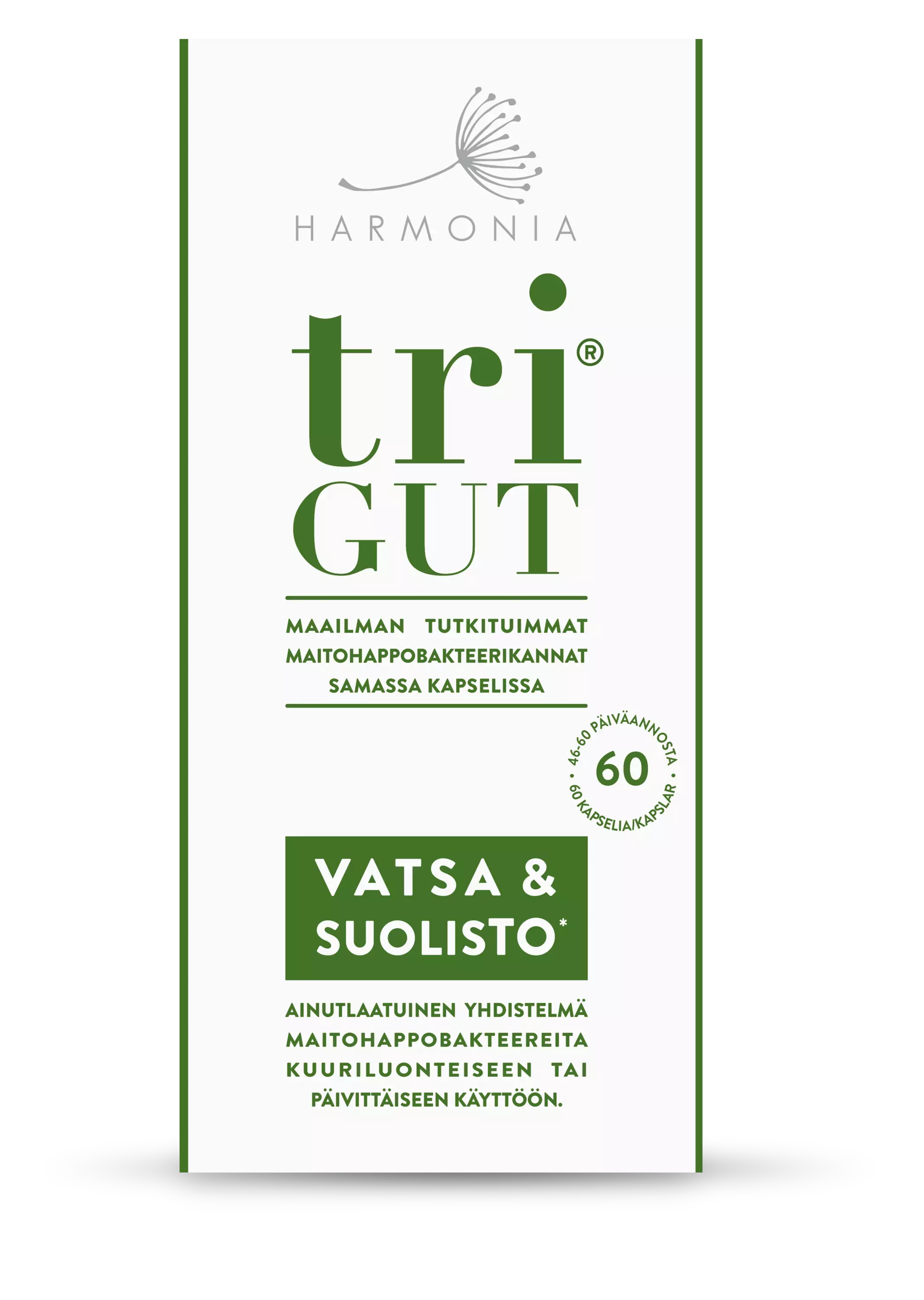 Harmonia TriGUT 60 kapslar