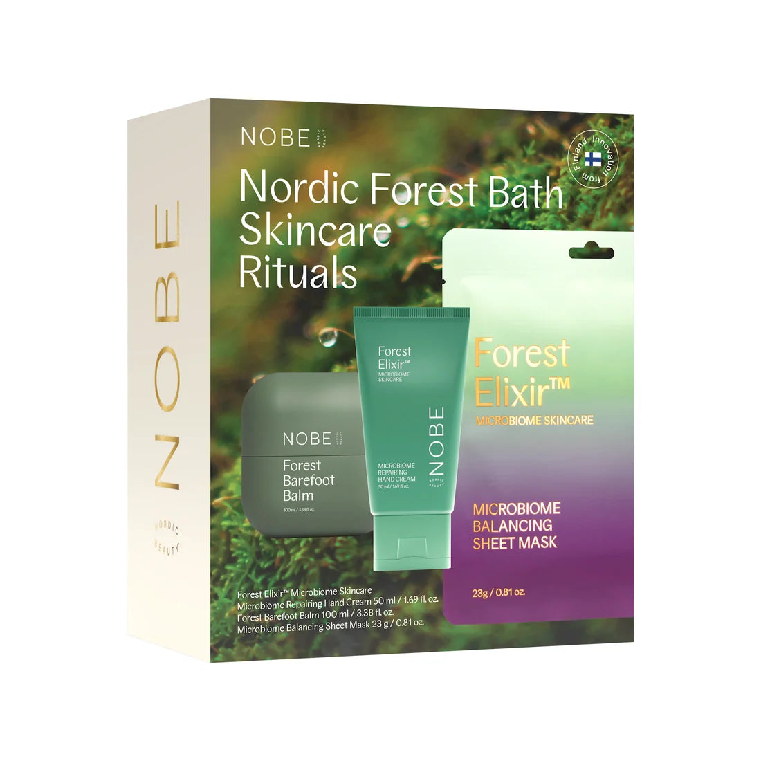 Nobe Nordic Forest Bath Skincare Rituals