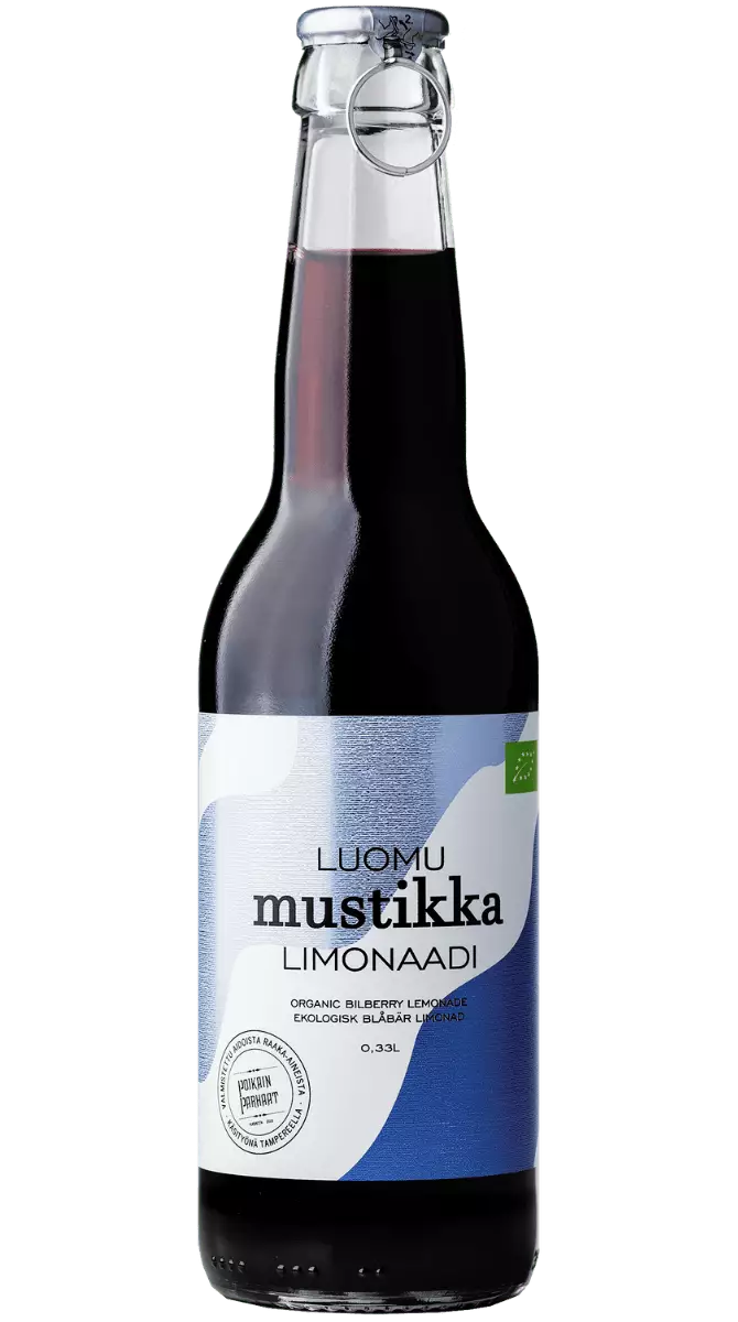 Ekologisk blåbärsläsk 0,33l