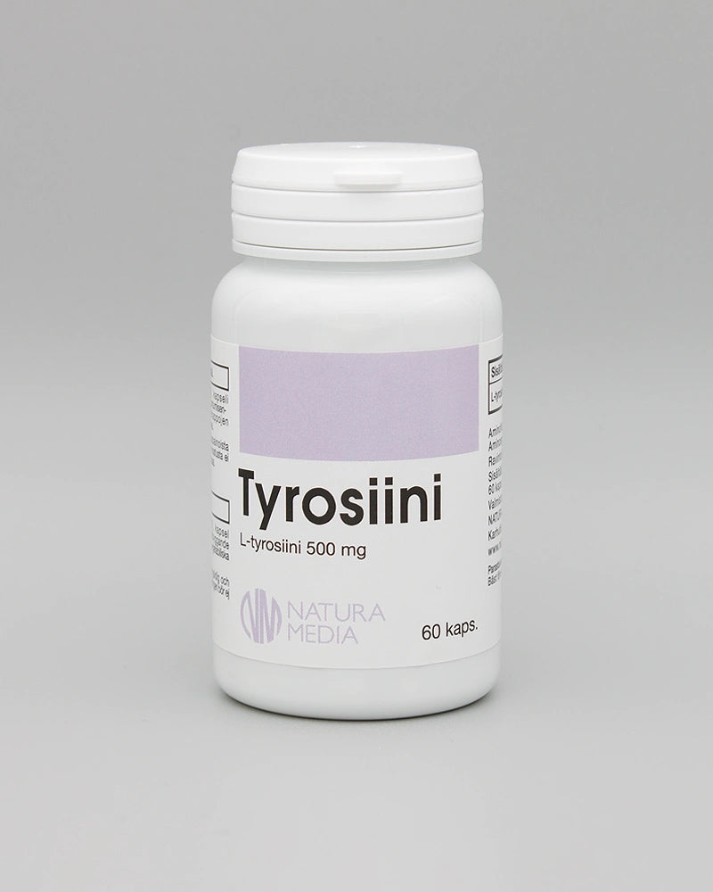 Tyrosiini 500mg 60tbl.