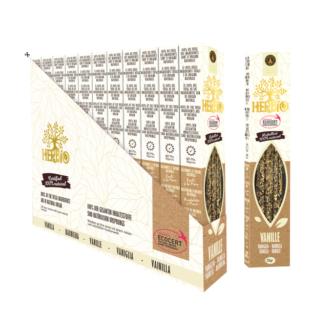 Herbio Vanilj – Naturlig Smudge-rökelse 20 g
