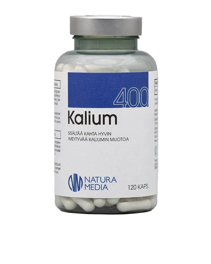 Kalium 400 mg 120 kapslar