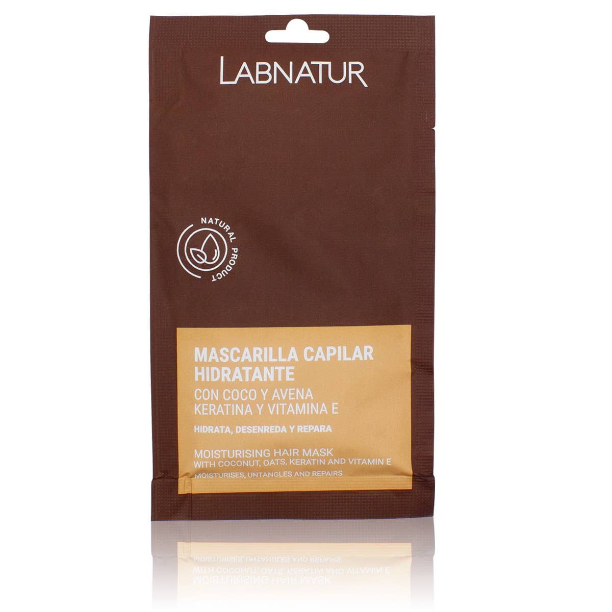 Labnatur Kokos- och Havre Hårmask med Keratin 20 ml
