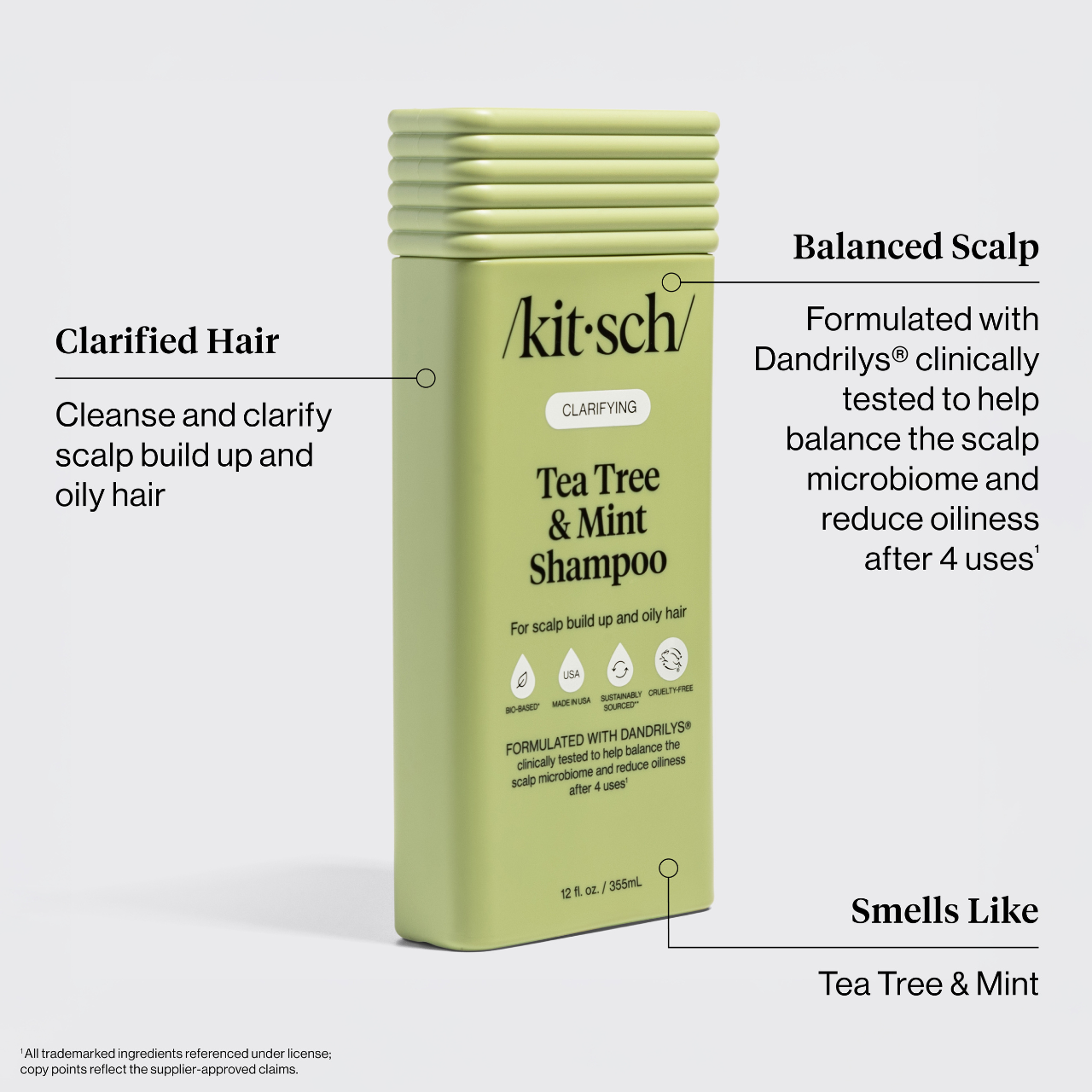 Clarifying Tea Tree & Mint Shampoo 355ml