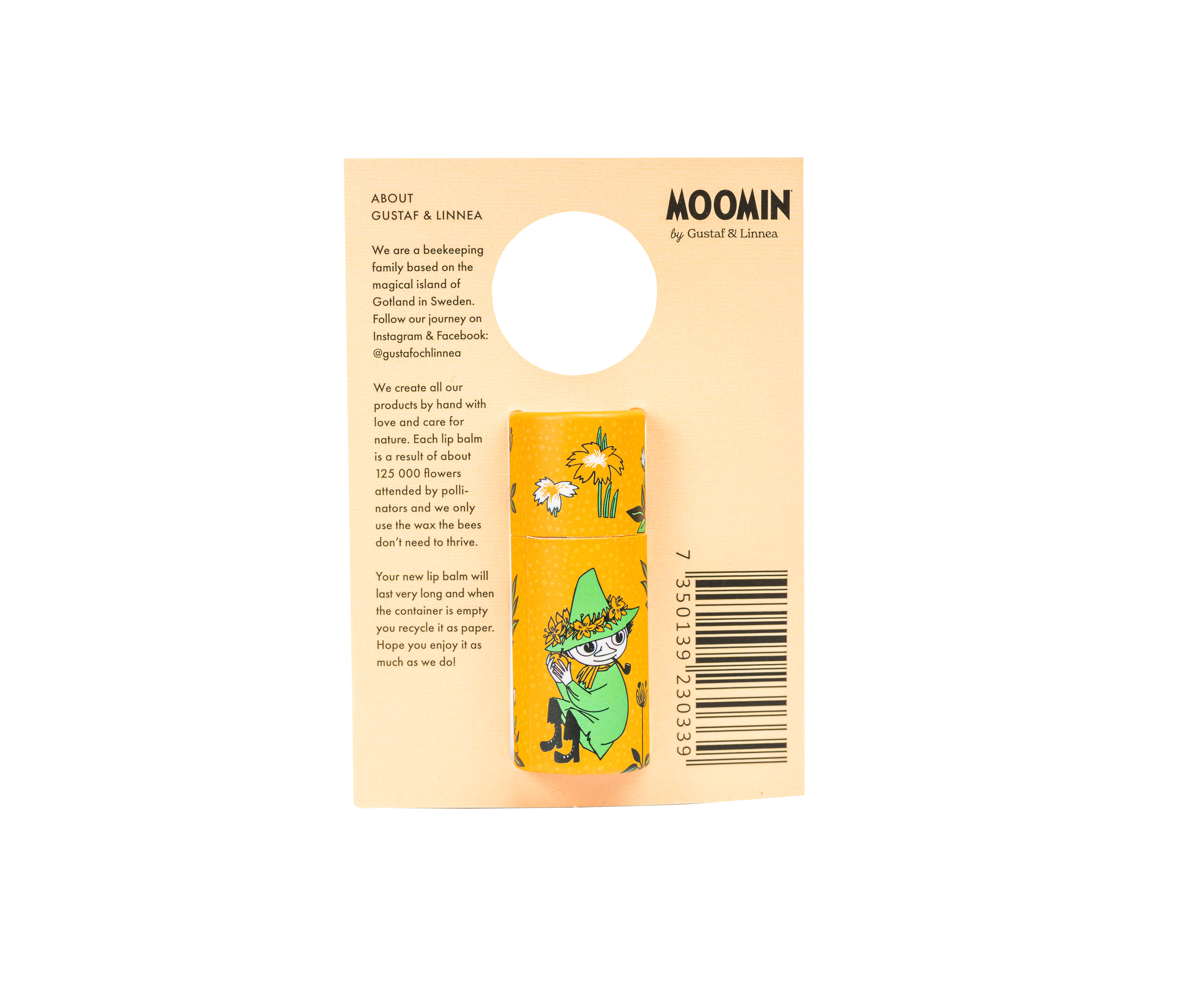Moomin by G&L - Läppbalsam Kokos & Honung 8,5g