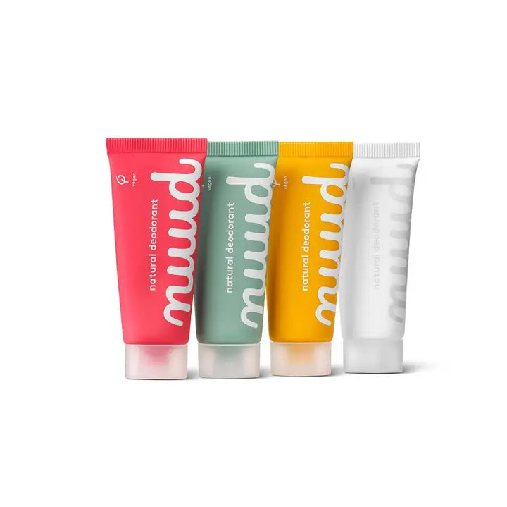 Nuud Vegan deodorant - Family Pack | New Cream 4x20ml