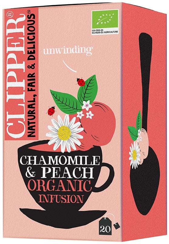 Clipper Kamomilla-Persikkatee (L) 20pss