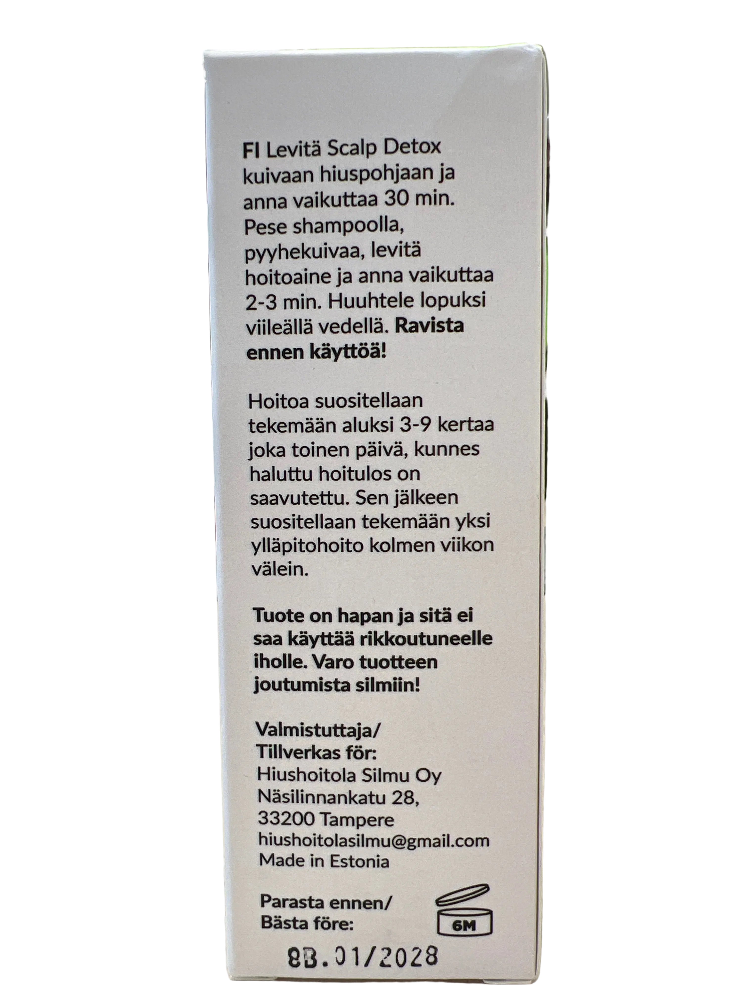 SILMU Hårbotten Detox