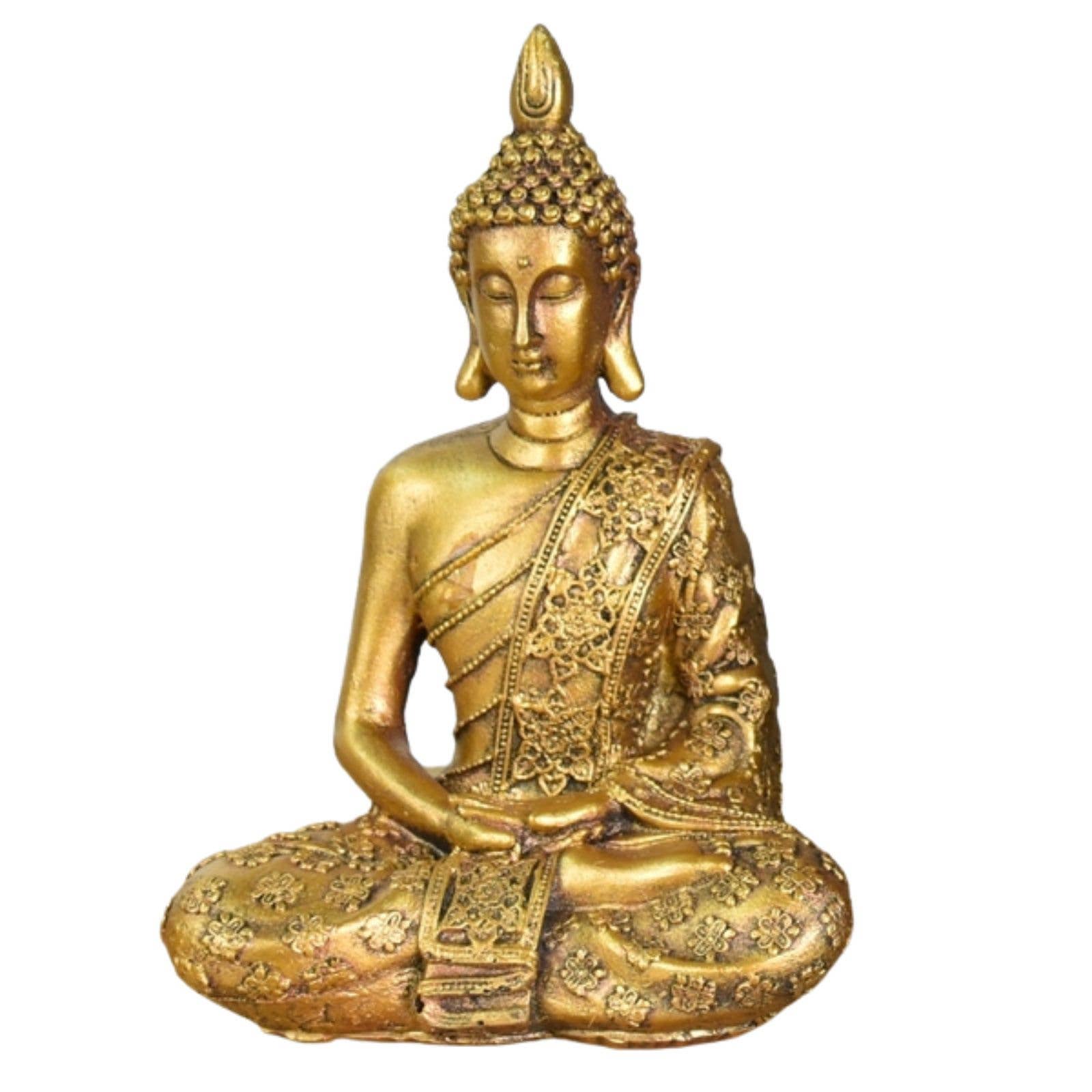 Buddha-statyn – Feng Shui-dekoration Zen-stämning