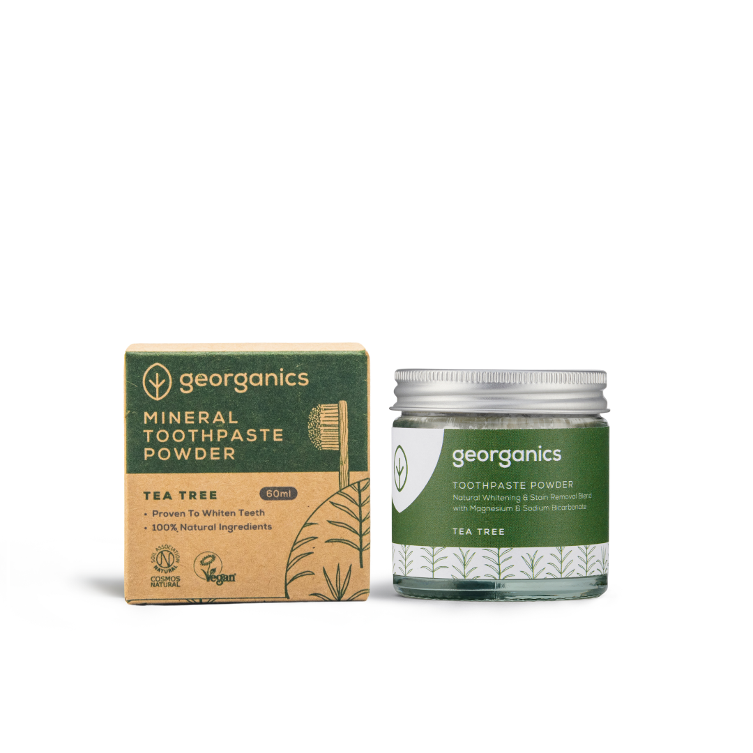 Blekningspulver för tandkräm - Tea Tree 60ml