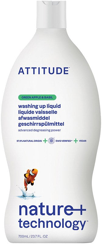 Attitude Astianpesuneste Omena & Basilika 700ml