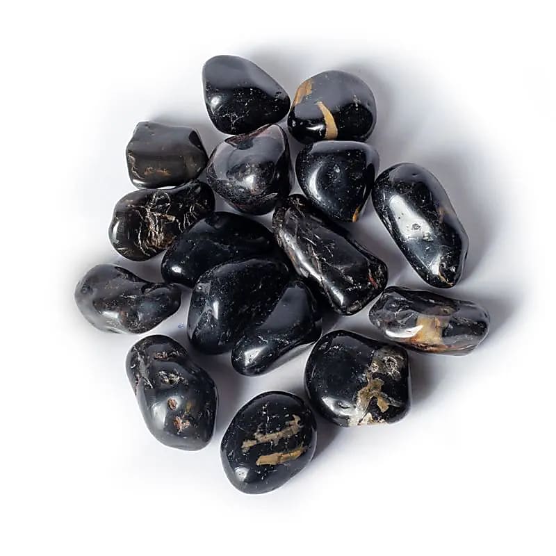Rumpuhiottu Musta Onyx L-koko 3-8cm