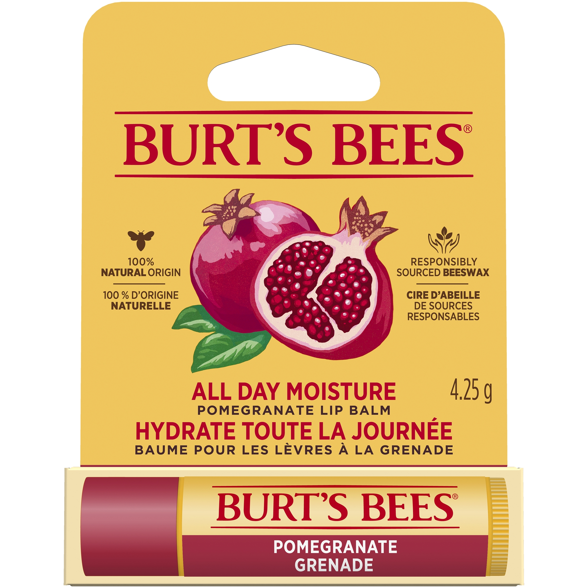 Burt's Bees Läppbalsam Granatäpple