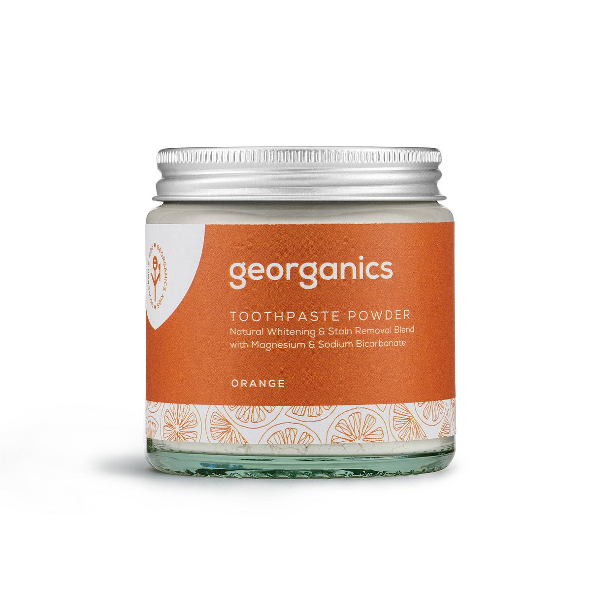 Georganics Mineral Toothpaste Powder Orange – luonnollinen hammastahnajauhe 60 ml