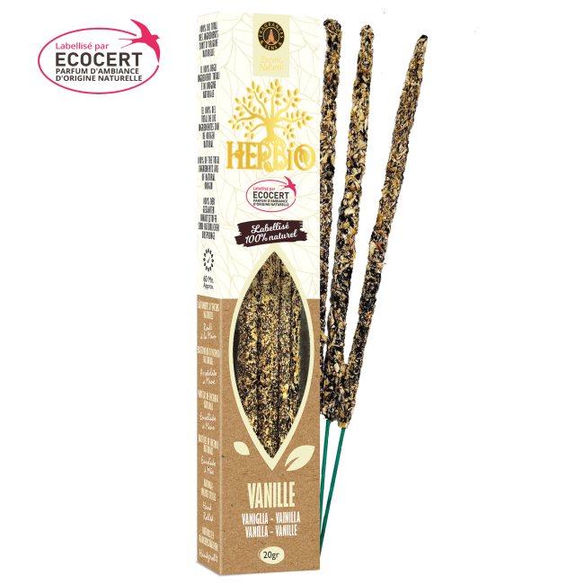 Herbio Vanilj – Naturlig Smudge-rökelse 20 g