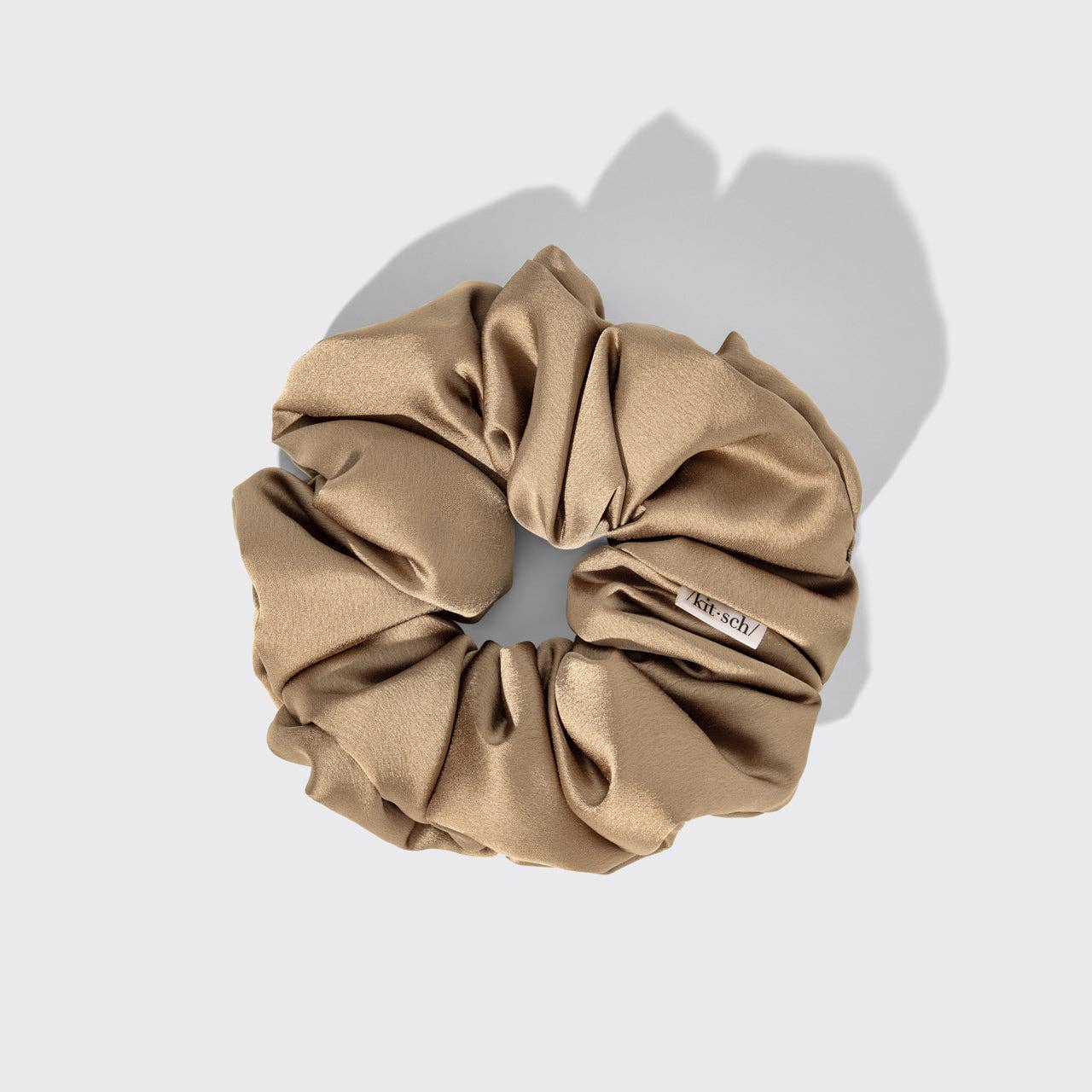 Pillow Scrunchies® in Satin 4kpl  - Musta