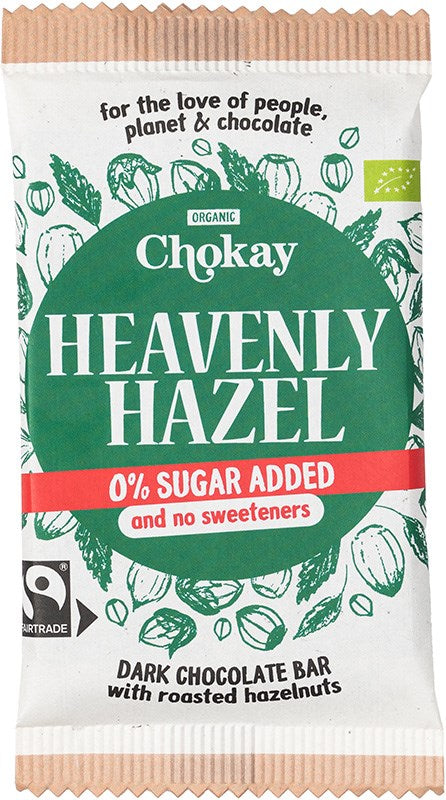 Chokay Tumma suklaa, Hasselpähkinä 70g