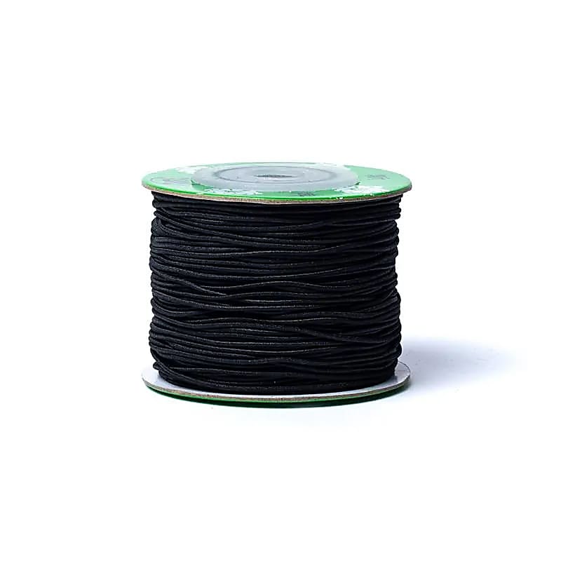 Elastinen nauha 0,8mm musta, 35 metriä
