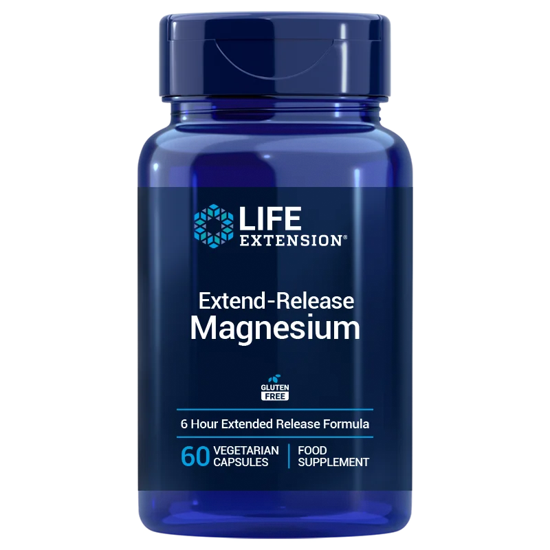 Magnesium med förlängd frisättning 60 kapslar