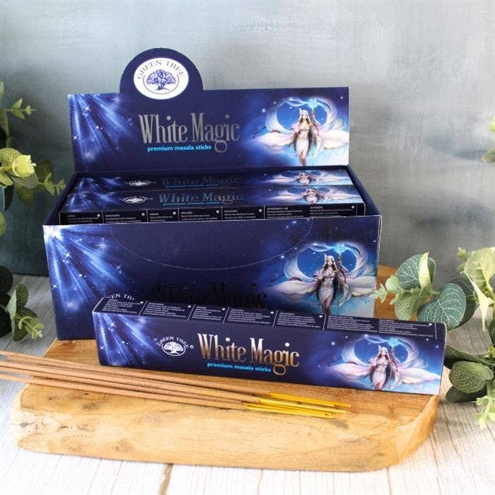 Green Tree White Magic Hand Rolled Natural Incense Sticks
