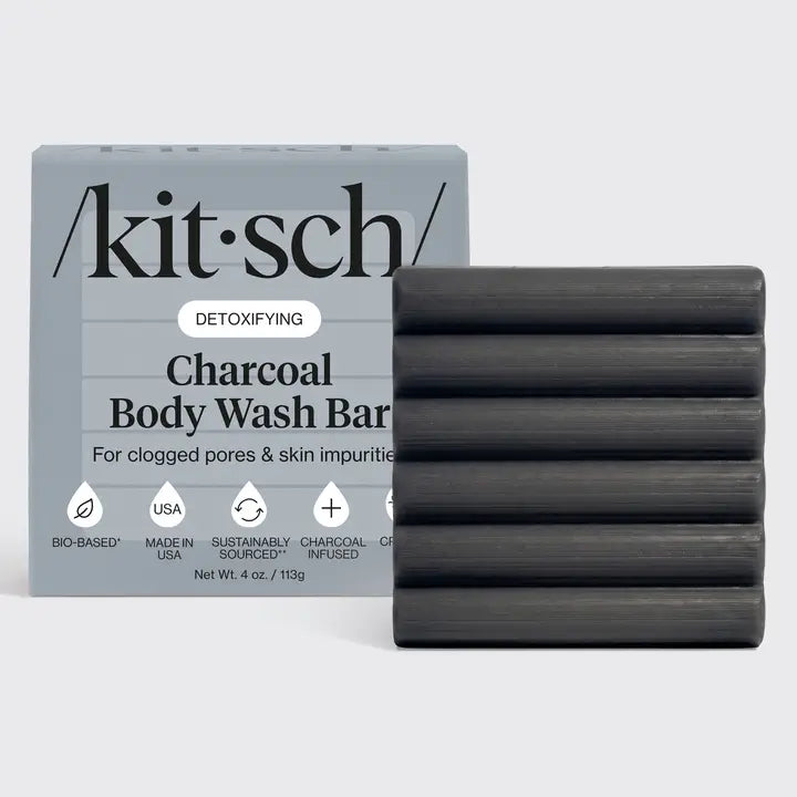 Kitsch Charcoal Solid Body Wash