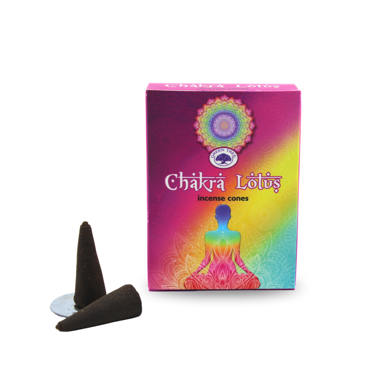 Green Tree Chakra Lotus -Suitsukekartiot