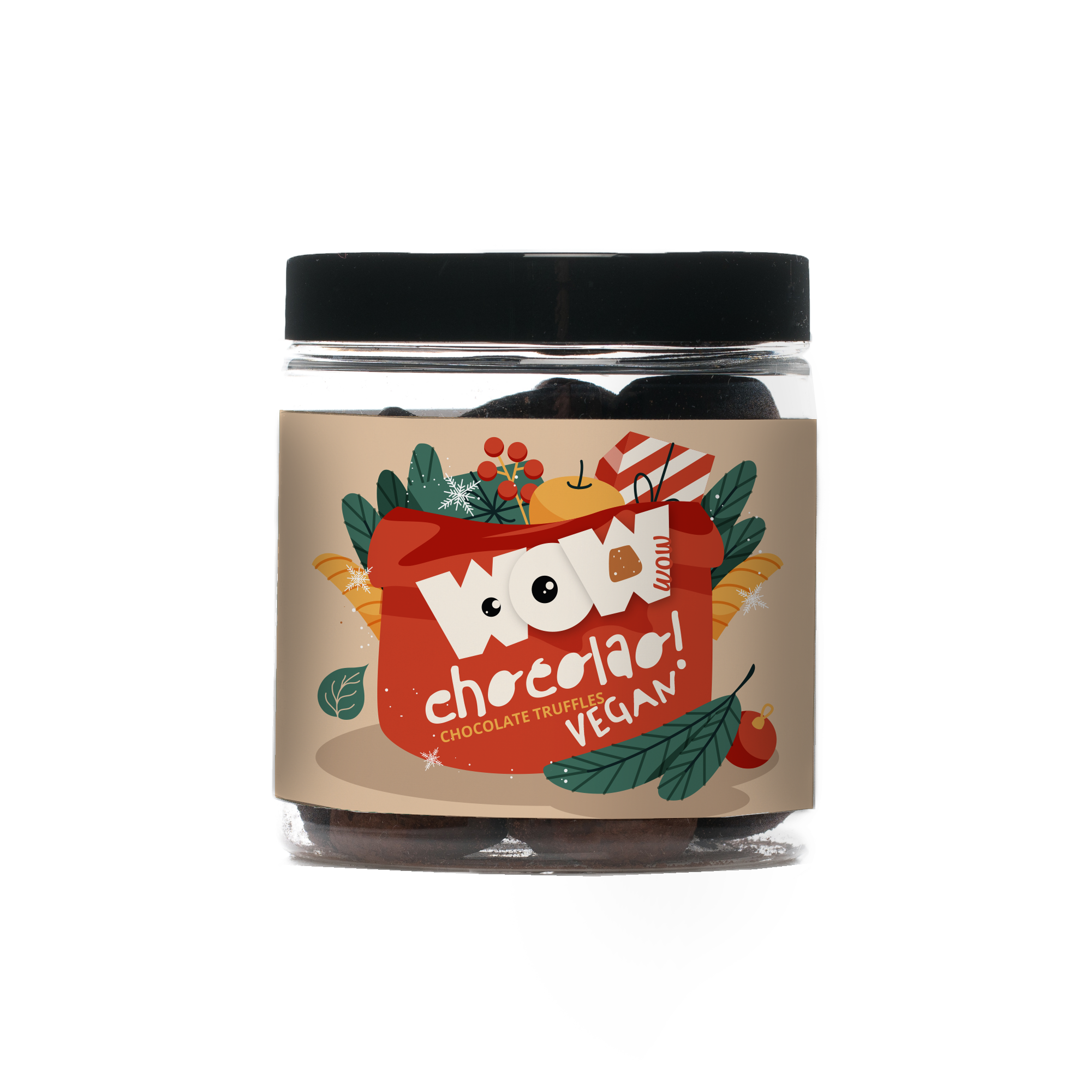 Vegaaninen Suklaa Tryffeli - Christmas Edition 130g