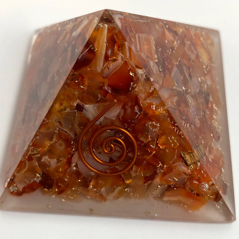 Orgonit Reiki Healing Pyramid, 4-5,5 cm