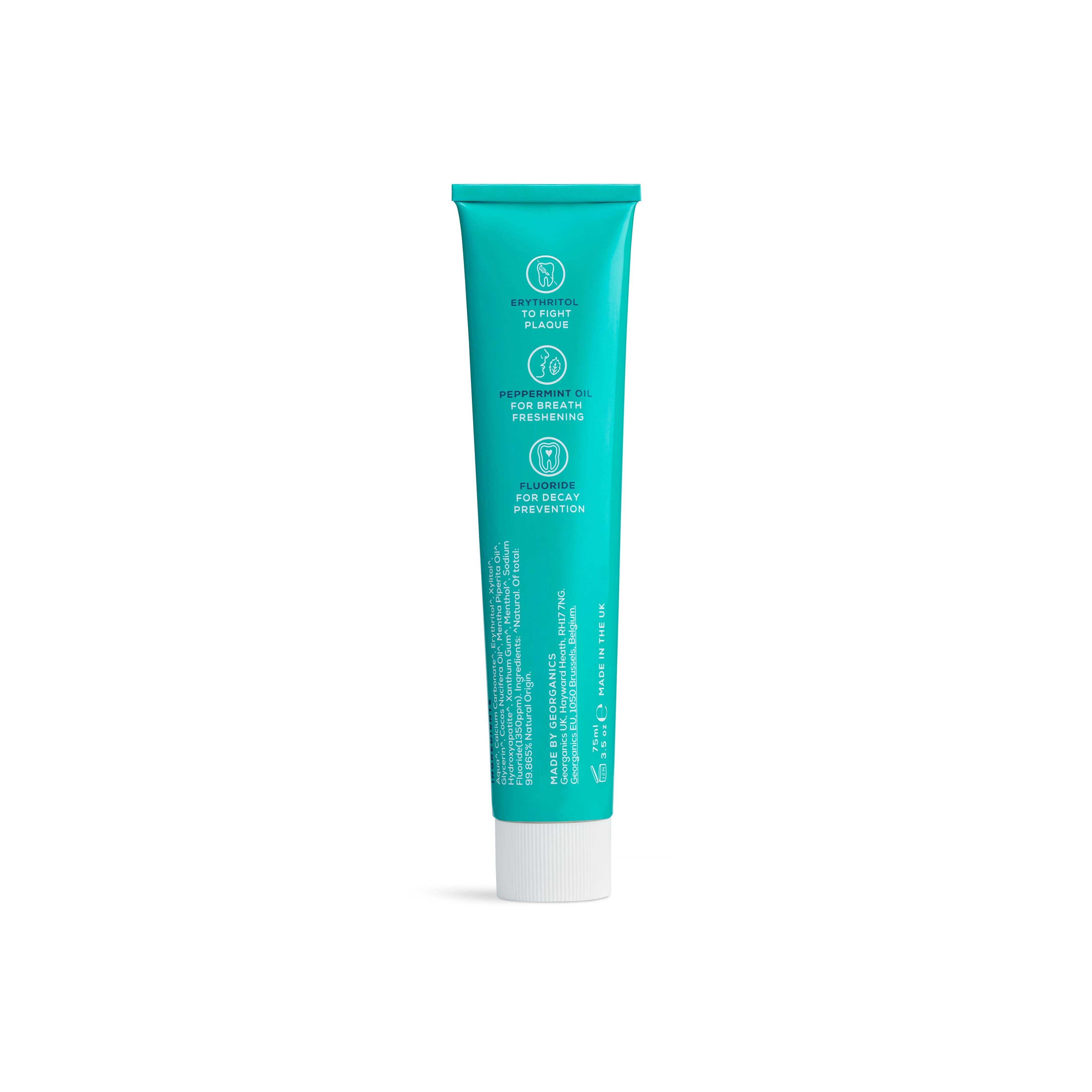 Fluoridhaltig Tandkräm med Hydroxyapatit - Fresh Mint 75 ml