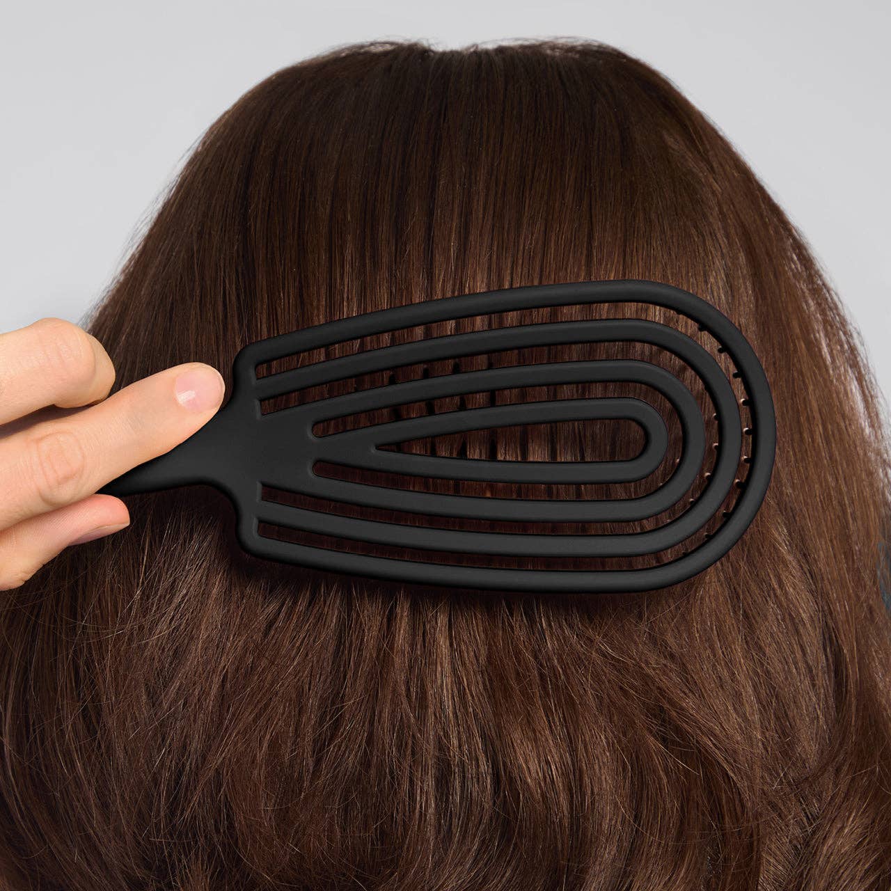 Detangling Flexi Brush - Svart, utredningsborste