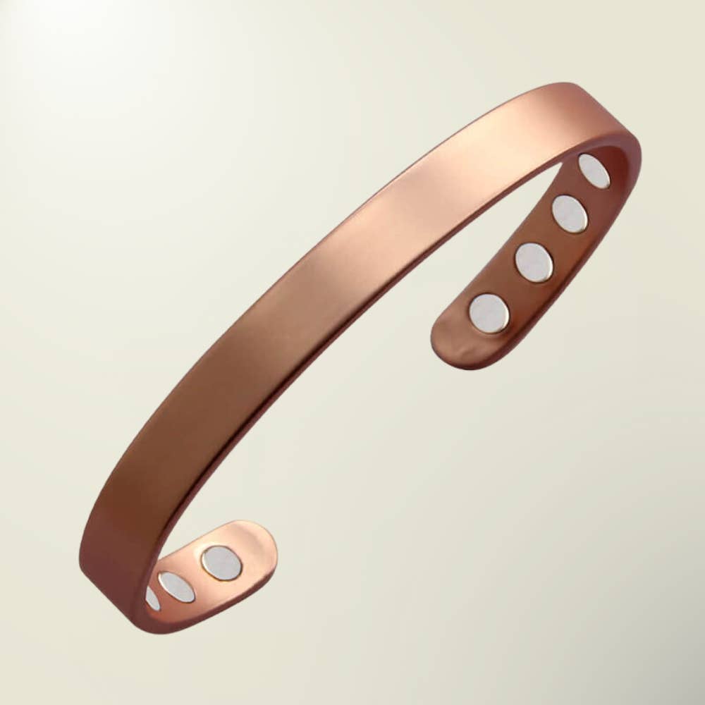 Kuparinen Magneettirannekoru- 8 magneettia