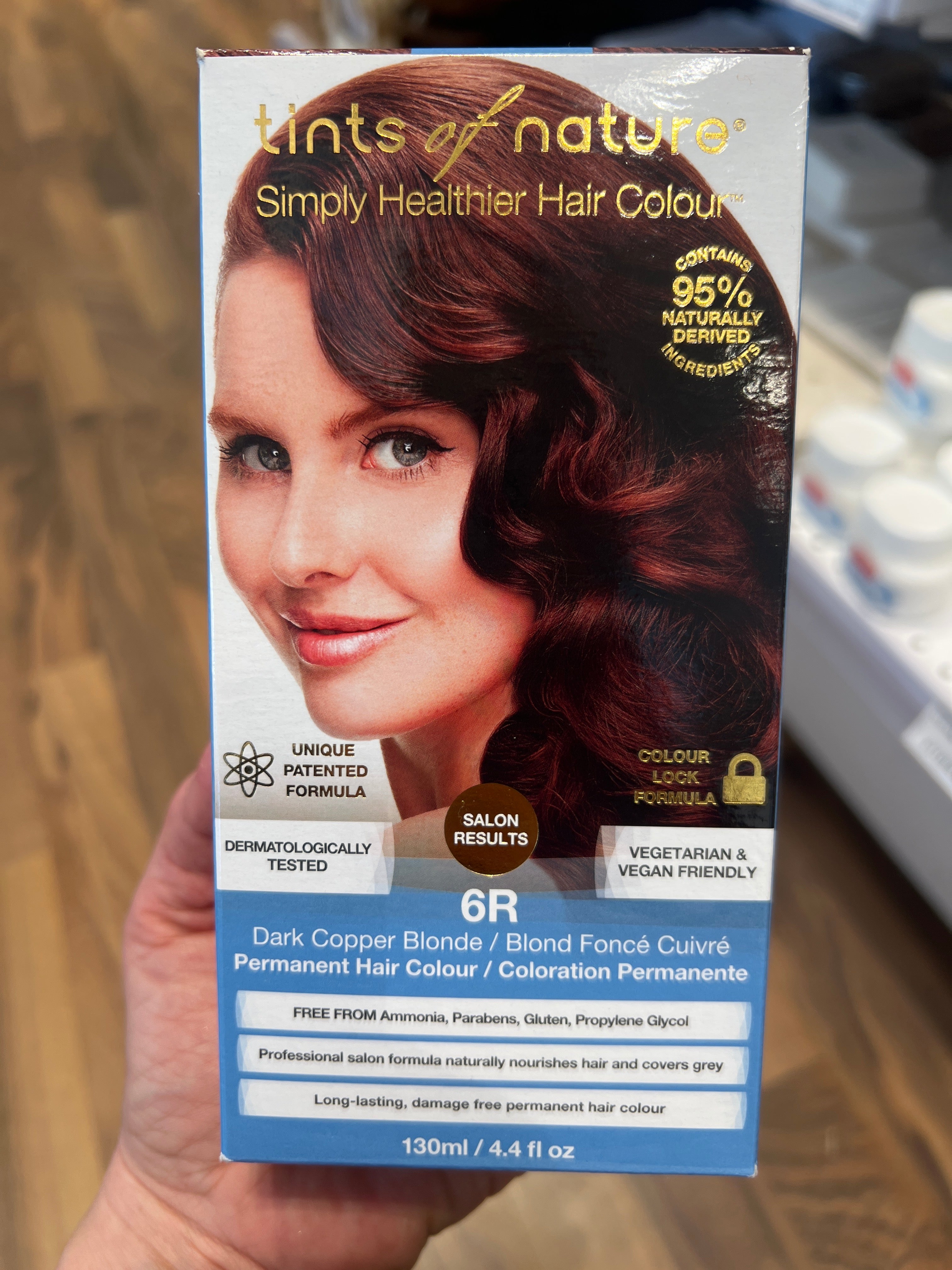 Hiusväri 6R Dark Copper Blonde