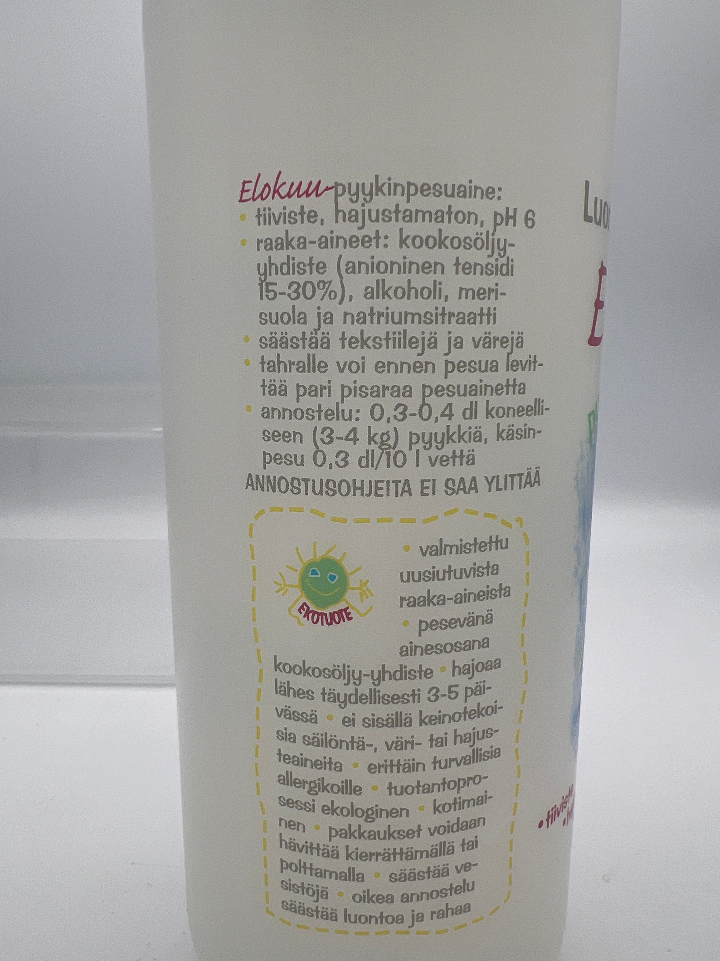 Elokuu Pyykinpesuaine 1000ml