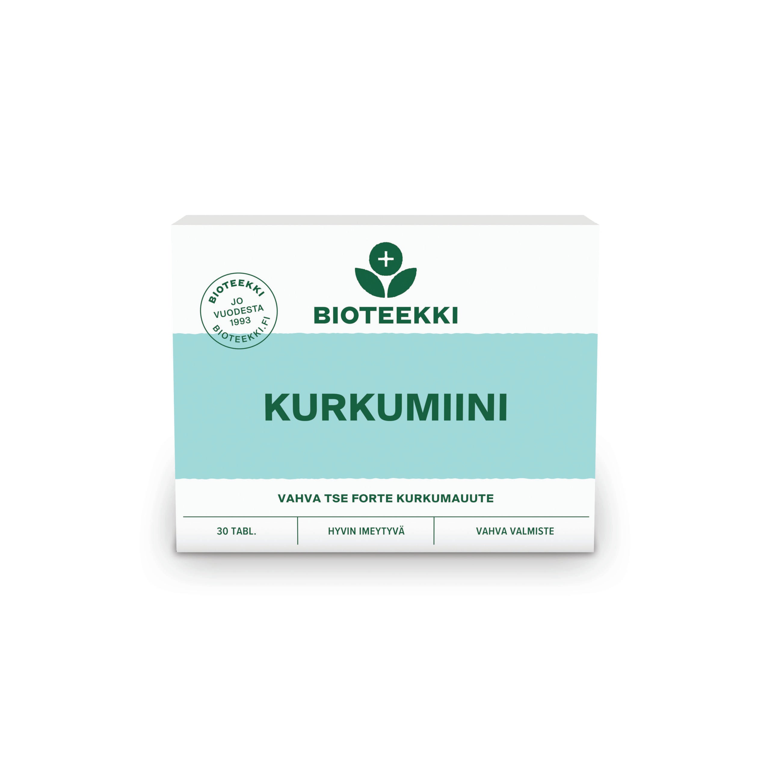 BIOTEEKKI Gurkmeja 30 tbl.
