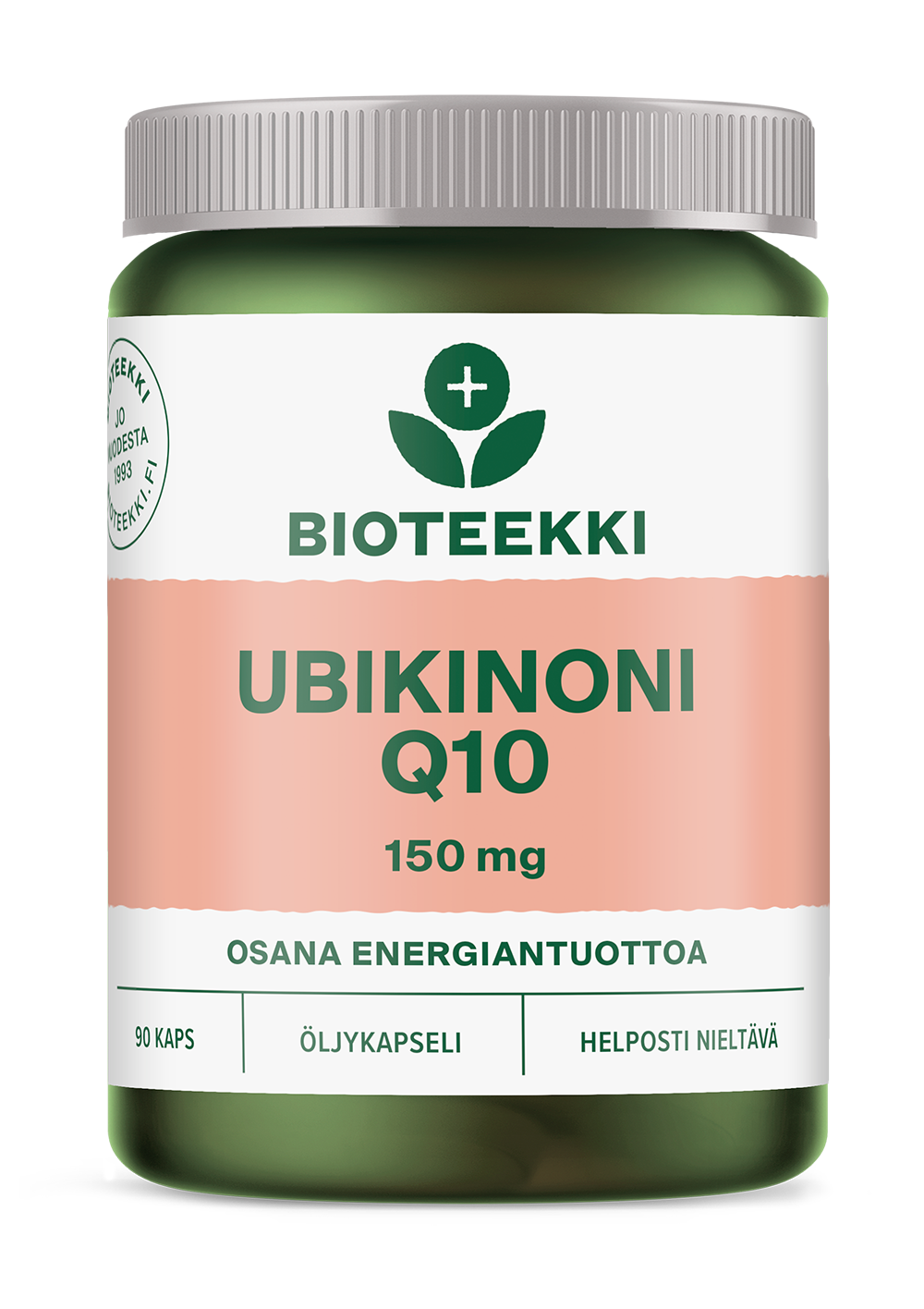Bioteekki Ubikinon Q10 150mg 90 kapslar
