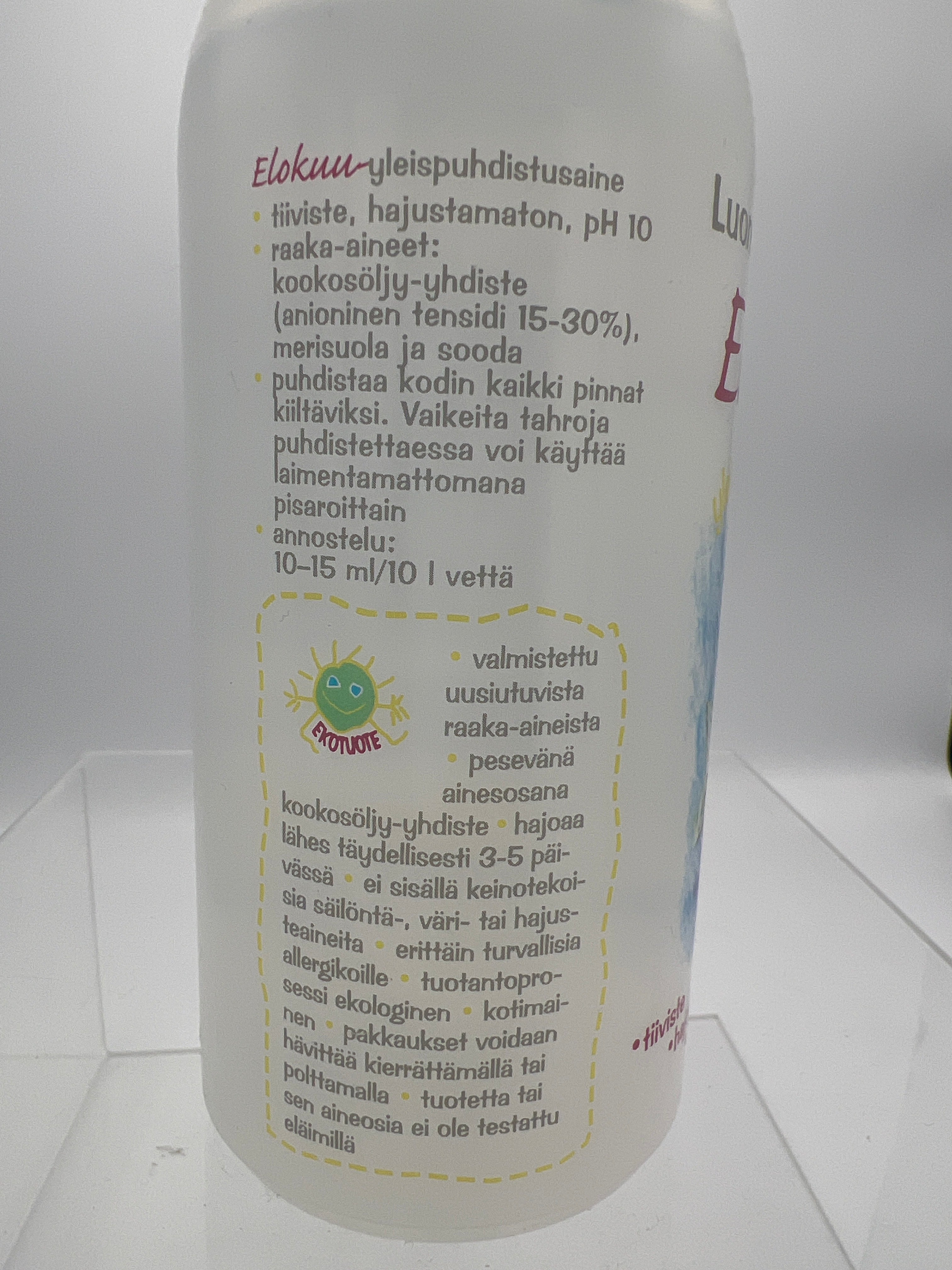 Elokuu yleispuhdistusainetiiviste 500ml