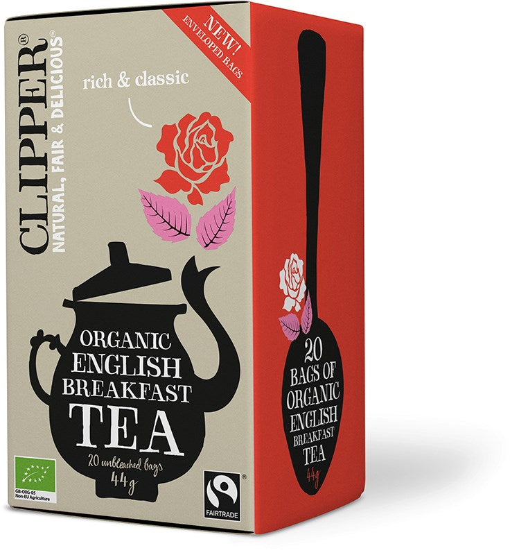 Clipper English Breakfast-te (L) 20 påsar