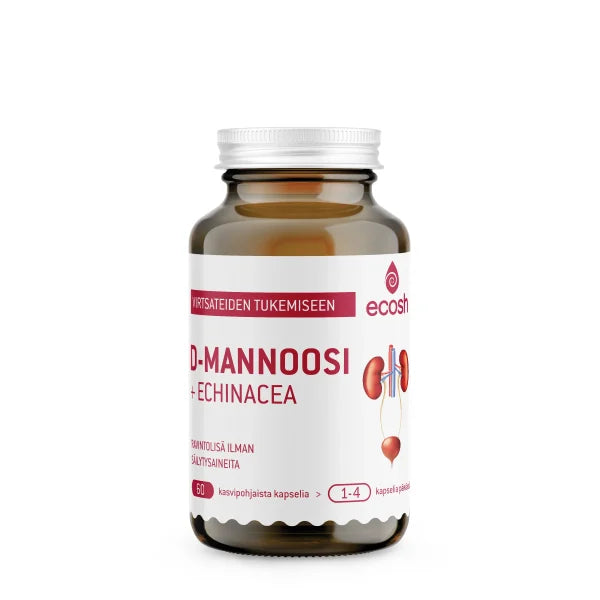 D-Mannoosi + Echinacea 60kps.