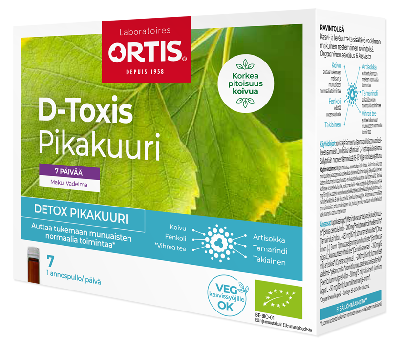 D-Toxis Snabbkur 7 plåster