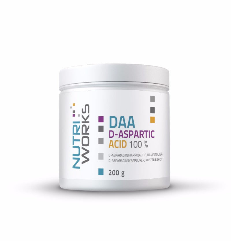 DAA D-asparaginsyra 100%