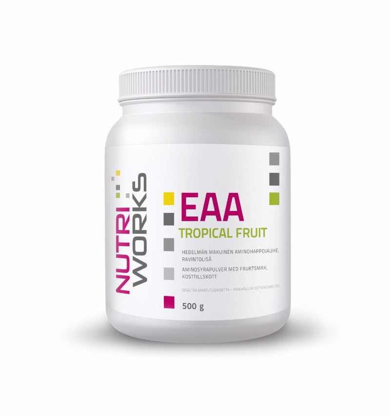 EAA 500g, tropisk frukt, stevia