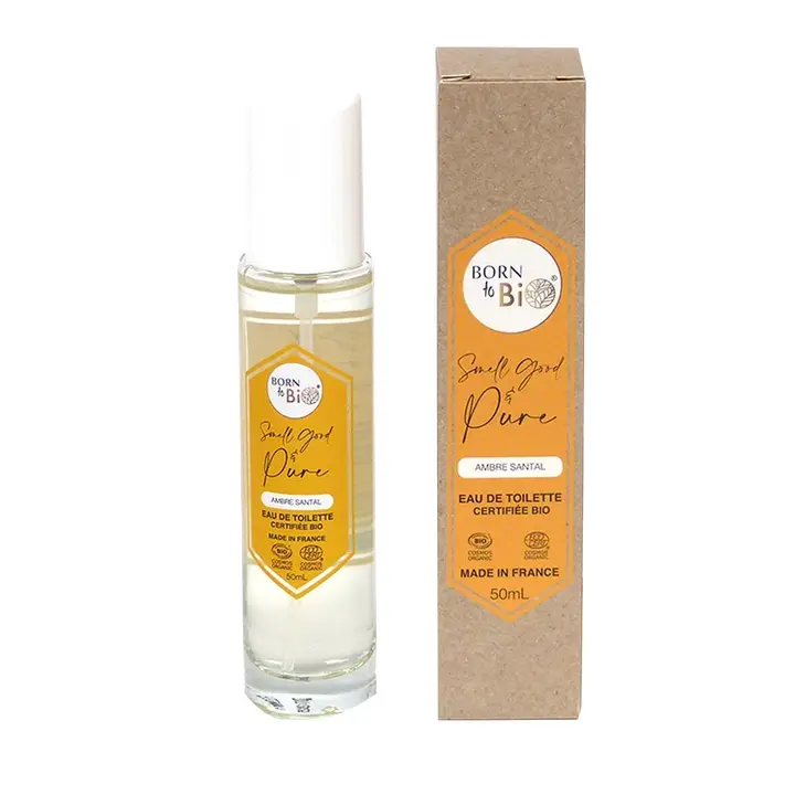 Born to Bio Ambre Santal Eau de Toilette 50 ml | Meripihka & Santelipuu