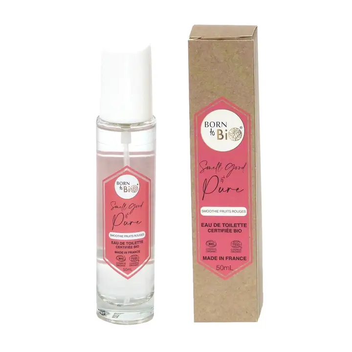 Born to Bio Smoothie Fruits Rouges Eau de Toilette 50 ml | Punaiset marjat & vanilja