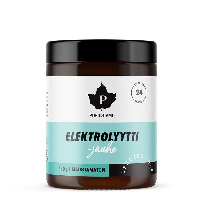 Elektrolyyttijauhe Maustamaton 120g