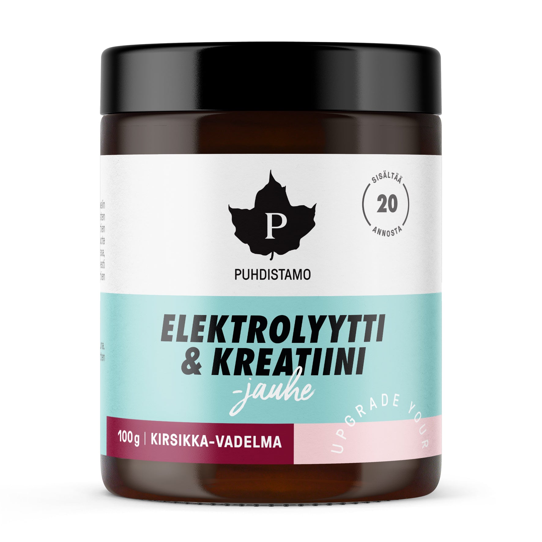 Elektrolyytti & Kreatiini -jauhe Kirsikka-Vadelma 100g